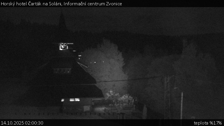 Horský hotel Čarták na Soláni - Informační centrum Zvonice - 14.10.2025 v 02:00 Horský hotel Čarták na Soláni - Informační centrum Zvonice - 14.10.2025 v 02:00