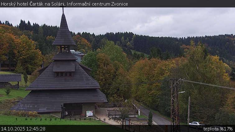 Horský hotel Čarták na Soláni - Informační centrum Zvonice - 14.10.2025 v 12:45 Horský hotel Čarták na Soláni - Informační centrum Zvonice - 14.10.2025 v 12:45