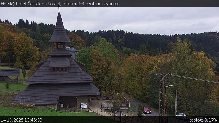 Horský hotel Čarták na Soláni - Informační centrum Zvonice - 14.10.2025 v 13:45 Horský hotel Čarták na Soláni - Informační centrum Zvonice - 14.10.2025 v 13:45