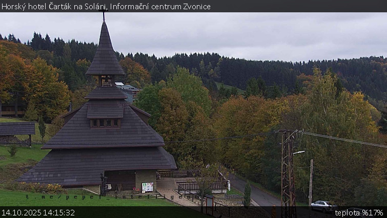 Horský hotel Čarták na Soláni - Informační centrum Zvonice - 14.10.2025 v 14:15 Horský hotel Čarták na Soláni - Informační centrum Zvonice - 14.10.2025 v 14:15