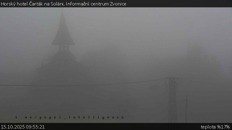 Horský hotel Čarták na Soláni - Informační centrum Zvonice - 15.10.2025 v 09:55 Horský hotel Čarták na Soláni - Informační centrum Zvonice - 15.10.2025 v 09:55