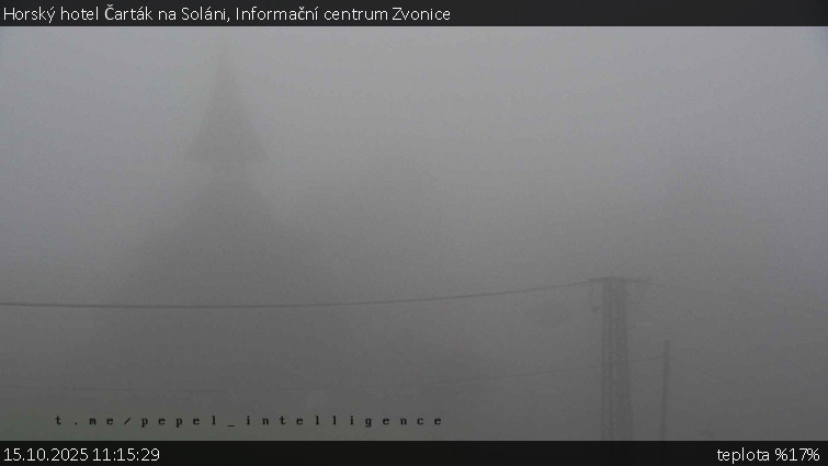 Horský hotel Čarták na Soláni - Informační centrum Zvonice - 15.10.2025 v 11:15 Horský hotel Čarták na Soláni - Informační centrum Zvonice - 15.10.2025 v 11:15