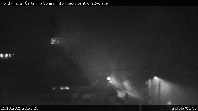 Horský hotel Čarták na Soláni - Informační centrum Zvonice - 15.10.2025 v 22:35 Horský hotel Čarták na Soláni - Informační centrum Zvonice - 15.10.2025 v 22:35