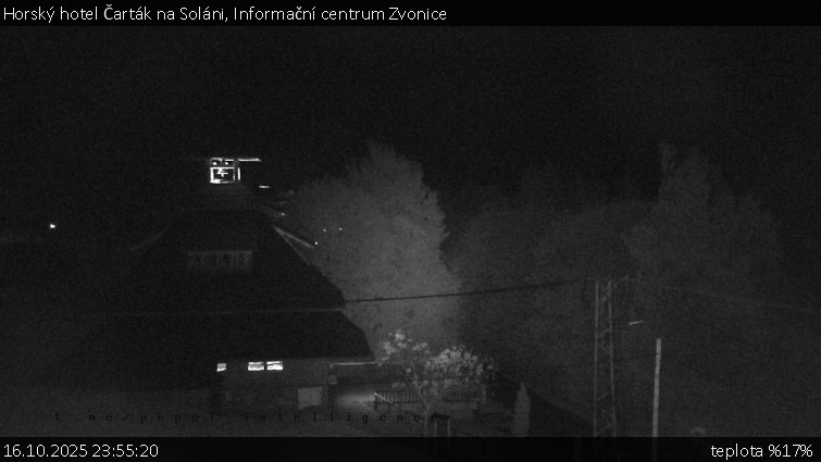Horský hotel Čarták na Soláni - Informační centrum Zvonice - 16.10.2025 v 23:55 Horský hotel Čarták na Soláni - Informační centrum Zvonice - 16.10.2025 v 23:55