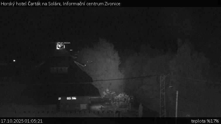 Horský hotel Čarták na Soláni - Informační centrum Zvonice - 17.10.2025 v 01:05 Horský hotel Čarták na Soláni - Informační centrum Zvonice - 17.10.2025 v 01:05