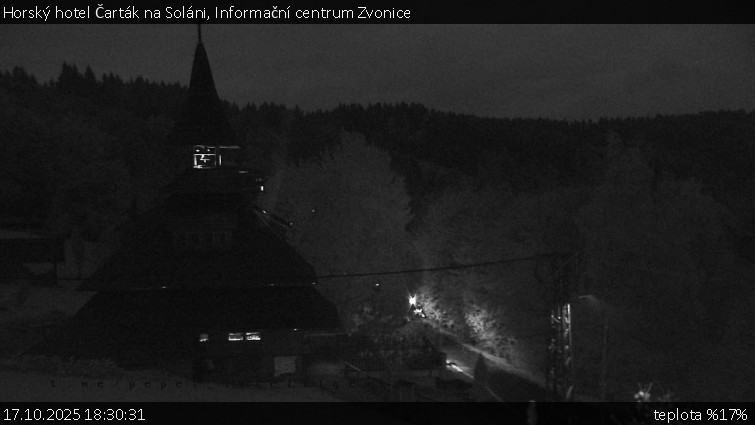 Horský hotel Čarták na Soláni - Informační centrum Zvonice - 17.10.2025 v 18:30 Horský hotel Čarták na Soláni - Informační centrum Zvonice - 17.10.2025 v 18:30