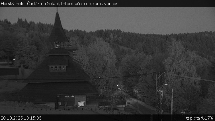 Horský hotel Čarták na Soláni - Informační centrum Zvonice - 20.10.2025 v 18:15 Horský hotel Čarták na Soláni - Informační centrum Zvonice - 20.10.2025 v 18:15