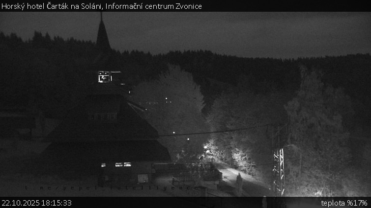Horský hotel Čarták na Soláni - Informační centrum Zvonice - 22.10.2025 v 18:15 Horský hotel Čarták na Soláni - Informační centrum Zvonice - 22.10.2025 v 18:15