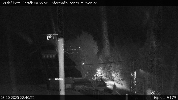 Horský hotel Čarták na Soláni - Informační centrum Zvonice - 23.10.2025 v 22:40 Horský hotel Čarták na Soláni - Informační centrum Zvonice - 23.10.2025 v 22:40