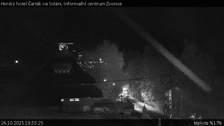 Horský hotel Čarták na Soláni - Informační centrum Zvonice - 24.10.2025 v 19:55 Horský hotel Čarták na Soláni - Informační centrum Zvonice - 24.10.2025 v 19:55