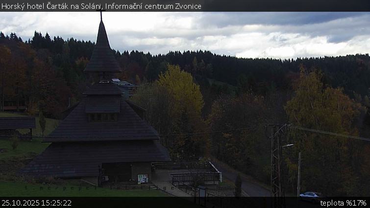 Horský hotel Čarták na Soláni - Informační centrum Zvonice - 25.10.2025 v 15:25 Horský hotel Čarták na Soláni - Informační centrum Zvonice - 25.10.2025 v 15:25