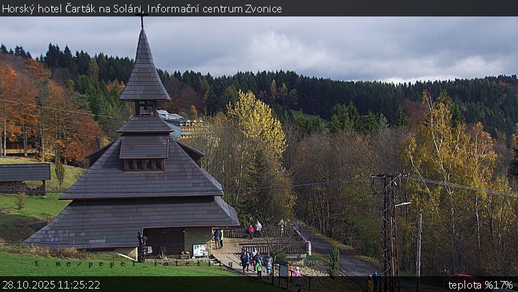 Horský hotel Čarták na Soláni - Informační centrum Zvonice - 28.10.2025 v 11:25 Horský hotel Čarták na Soláni - Informační centrum Zvonice - 28.10.2025 v 11:25