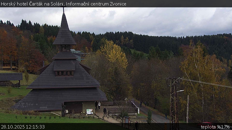 Horský hotel Čarták na Soláni - Informační centrum Zvonice - 28.10.2025 v 12:15 Horský hotel Čarták na Soláni - Informační centrum Zvonice - 28.10.2025 v 12:15