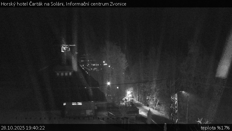 Horský hotel Čarták na Soláni - Informační centrum Zvonice - 28.10.2025 v 19:40 Horský hotel Čarták na Soláni - Informační centrum Zvonice - 28.10.2025 v 19:40
