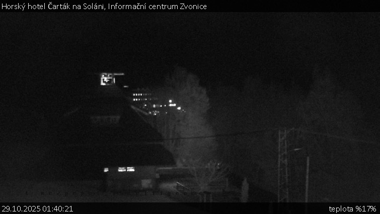 Horský hotel Čarták na Soláni - Informační centrum Zvonice - 29.10.2025 v 01:40 Horský hotel Čarták na Soláni - Informační centrum Zvonice - 29.10.2025 v 01:40