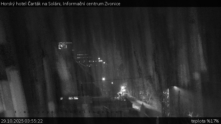 Horský hotel Čarták na Soláni - Informační centrum Zvonice - 29.10.2025 v 03:55 Horský hotel Čarták na Soláni - Informační centrum Zvonice - 29.10.2025 v 03:55