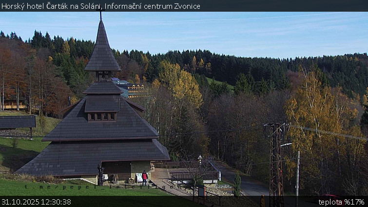 Horský hotel Čarták na Soláni - Informační centrum Zvonice - 31.10.2025 v 12:30 Horský hotel Čarták na Soláni - Informační centrum Zvonice - 31.10.2025 v 12:30