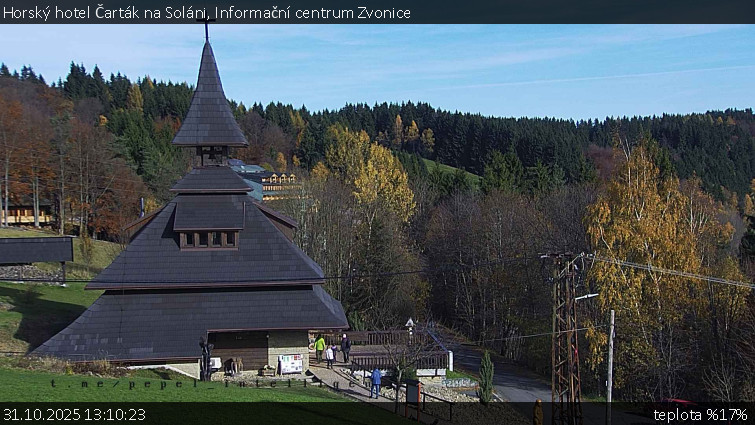 Horský hotel Čarták na Soláni - Informační centrum Zvonice - 31.10.2025 v 13:10 Horský hotel Čarták na Soláni - Informační centrum Zvonice - 31.10.2025 v 13:10