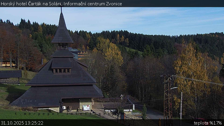 Horský hotel Čarták na Soláni - Informační centrum Zvonice - 31.10.2025 v 13:25 Horský hotel Čarták na Soláni - Informační centrum Zvonice - 31.10.2025 v 13:25