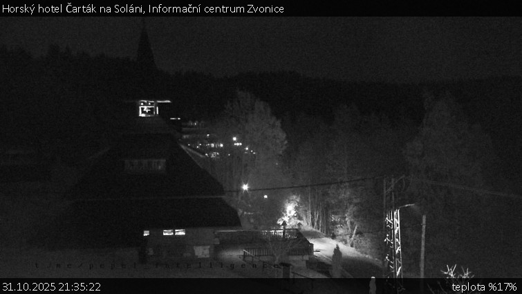 Horský hotel Čarták na Soláni - Informační centrum Zvonice - 31.10.2025 v 21:35 Horský hotel Čarták na Soláni - Informační centrum Zvonice - 31.10.2025 v 21:35