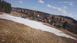 Ski areál Velflink Pernink - Sjezdovka - 23.3.2026 v 09:31 Ski areál Velflink Pernink - Sjezdovka - 23.3.2026 v 09:31