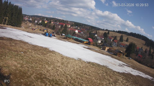 Ski areál Velflink Pernink - Sjezdovka - 23.3.2026 v 10:31 Ski areál Velflink Pernink - Sjezdovka - 23.3.2026 v 10:31
