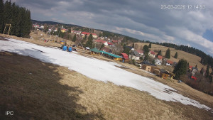 Ski areál Velflink Pernink - Sjezdovka - 23.3.2026 v 12:15 Ski areál Velflink Pernink - Sjezdovka - 23.3.2026 v 12:15