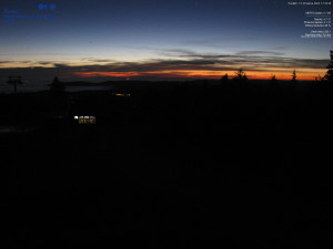 Skiareál Klínovec - Klínovec vrchol - 15.12.2025 v 17:45 Skiareál Klínovec - Klínovec vrchol - 15.12.2025 v 17:45