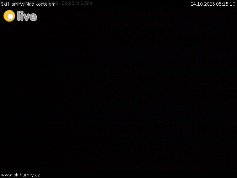 Ski Hamry - Nad kostelem - 24.10.2025 v 05:15 Ski Hamry - Nad kostelem - 24.10.2025 v 05:15