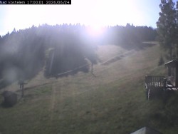 Above the church
