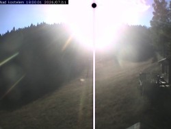 Above the church