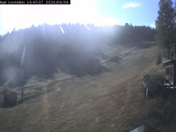 Above the church