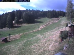 Above the church