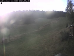 Above the church