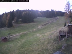 Above the church