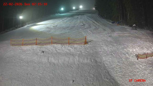 Skiareál Klepáčov - Červená sjezdovka - 22.2.2026 v 02:15 Skiareál Klepáčov - Červená sjezdovka - 22.2.2026 v 02:15