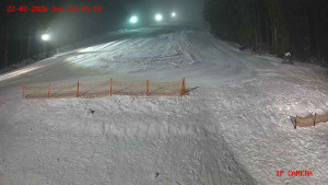 Skiareál Klepáčov - Červená sjezdovka - 22.2.2026 v 02:45 Skiareál Klepáčov - Červená sjezdovka - 22.2.2026 v 02:45