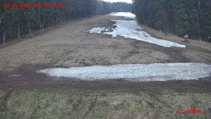 Skiareál Klepáčov - Červená sjezdovka - 16.4.2026 v 06:45 Skiareál Klepáčov - Červená sjezdovka - 16.4.2026 v 06:45