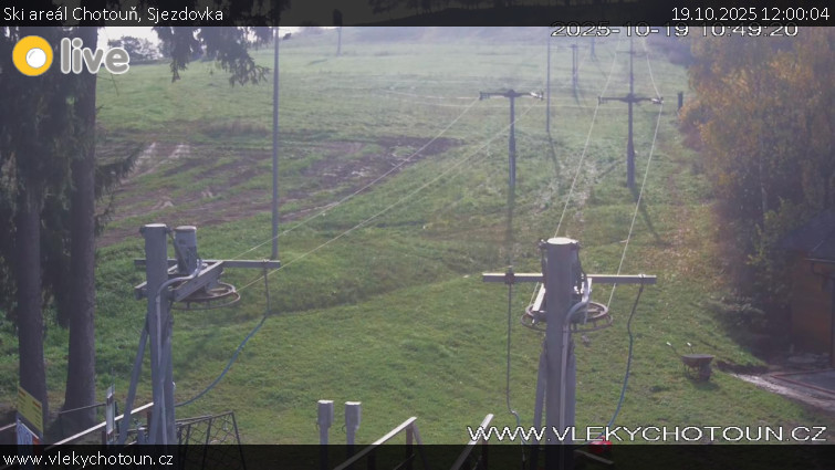 Ski areál Chotouň - Sjezdovka - 19.10.2025 v 12:00 Ski areál Chotouň - Sjezdovka - 19.10.2025 v 12:00