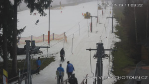 Ski areál Chotouň - Sjezdovka - 19.12.2025 v 11:15 Ski areál Chotouň - Sjezdovka - 19.12.2025 v 11:15