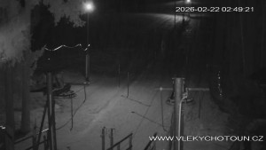 Ski areál Chotouň - Sjezdovka - 22.2.2026 v 03:00 Ski areál Chotouň - Sjezdovka - 22.2.2026 v 03:00