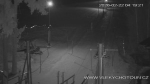 Ski areál Chotouň - Sjezdovka - 22.2.2026 v 04:30 Ski areál Chotouň - Sjezdovka - 22.2.2026 v 04:30