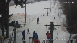 Ski areál Chotouň - Sjezdovka - 22.2.2026 v 08:30 Ski areál Chotouň - Sjezdovka - 22.2.2026 v 08:30