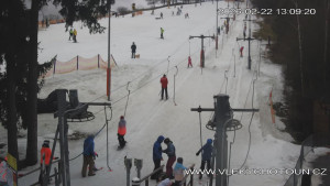 Ski areál Chotouň - Sjezdovka - 22.2.2026 v 13:15 Ski areál Chotouň - Sjezdovka - 22.2.2026 v 13:15
