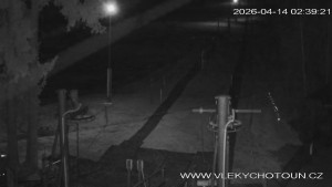Ski areál Chotouň - Sjezdovka - 14.4.2026 v 03:45 Ski areál Chotouň - Sjezdovka - 14.4.2026 v 03:45