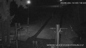 Ski areál Chotouň - Sjezdovka - 14.4.2026 v 04:30 Ski areál Chotouň - Sjezdovka - 14.4.2026 v 04:30