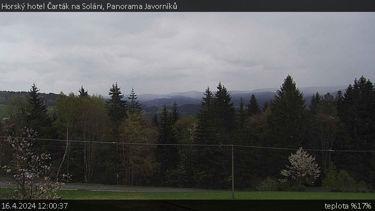 Horský hotel Čarták na Soláni - Panorama Javorníků - 16.4.2024 v 12:00 Horský hotel Čarták na Soláni - Panorama Javorníků - 16.4.2024 v 12:00