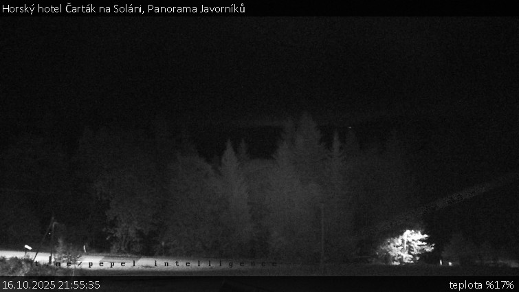 Horský hotel Čarták na Soláni - Panorama Javorníků - 16.10.2025 v 21:55 Horský hotel Čarták na Soláni - Panorama Javorníků - 16.10.2025 v 21:55