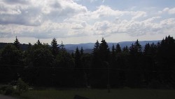Panorama of the Javorníky Mountains