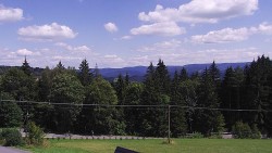 Panorama of the Javorníky Mountains